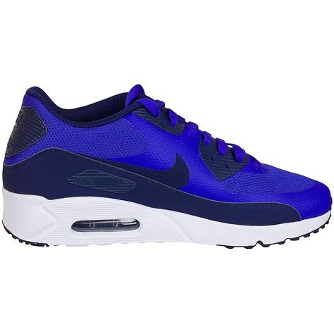 herren nike air max 90 essential rot blau weiß schuhe